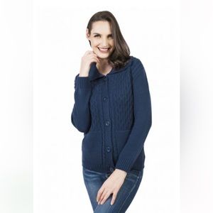 NWT button up sweater